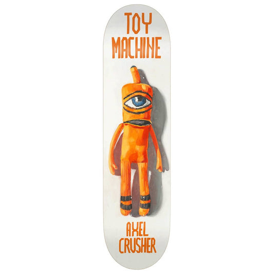 Toy Machine Skateboard Deck Doll Axel Cruysberghs 8.5"