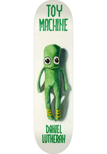 Toy Machine Skateboard Deck Doll Dan Lutheran 8"