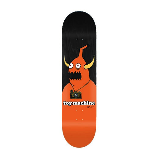 Toy Machine Skateboard Deck Ed Templeton Camera Monster 8.5"