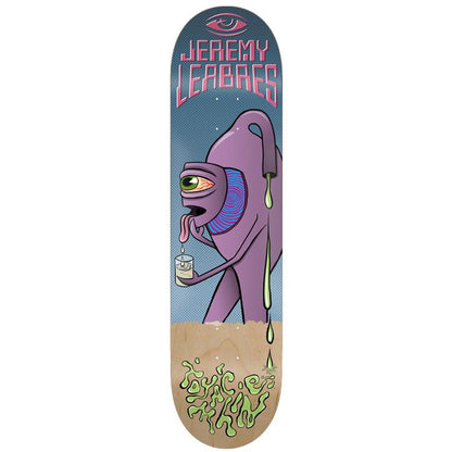 Toy Machine Skateboard Deck Face Off Jeremy Leabres 8.375"