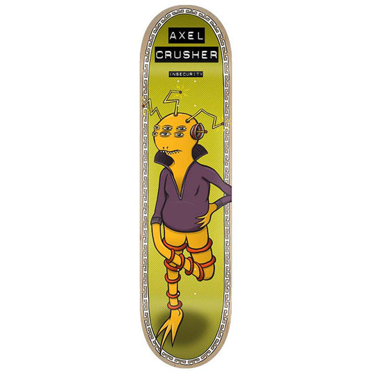 Toy Machine Skateboard Deck Insecurity Axel Cruysberghs 8.5"