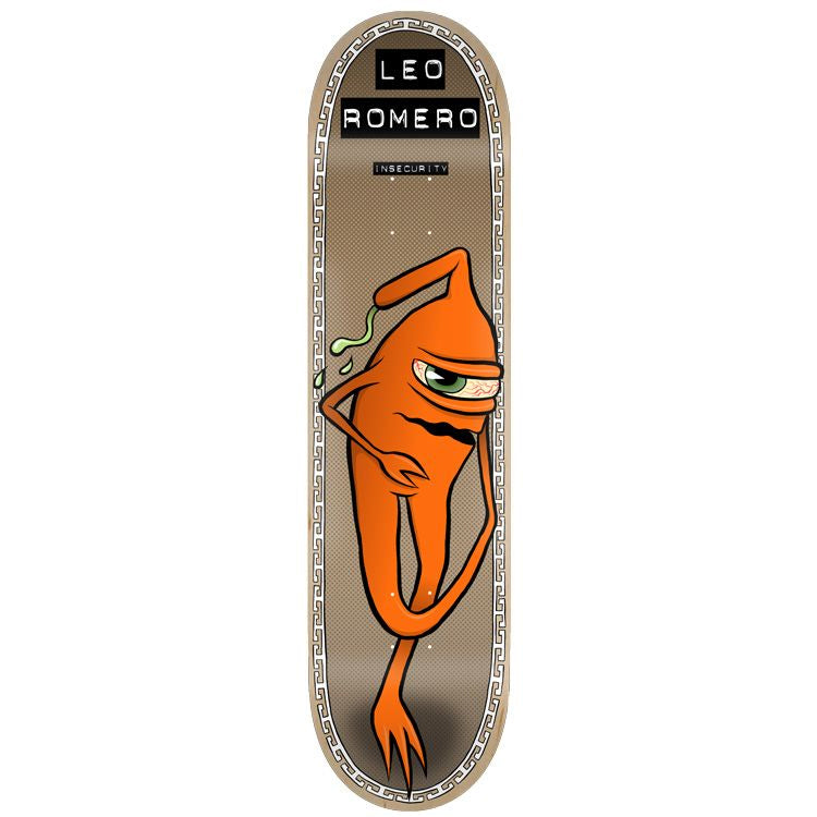 Toy Machine Skateboard Deck Insecurity Leo Romero 8 375