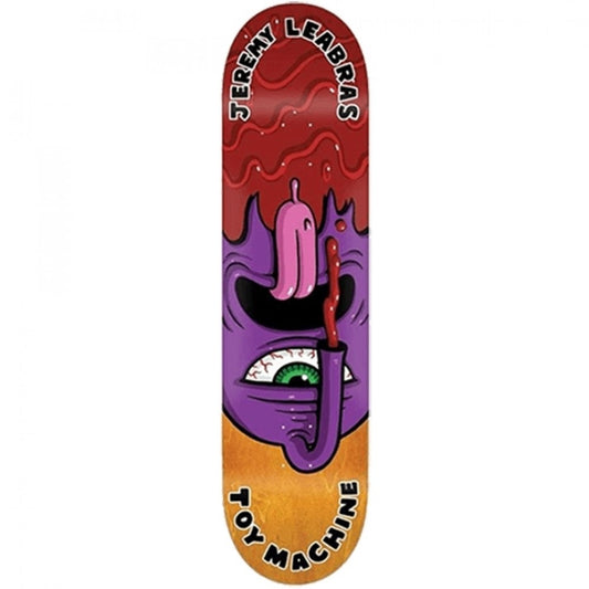 Toy Machine Skateboard Deck Jeremy Leabres 8" Fountain