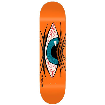 Toy Machine Skateboard Deck Mad Eye Orange 8.0"
