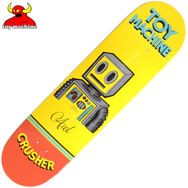 Toy Machine Skateboard Deck Pen N Ink Axel Cruysberghs 8
