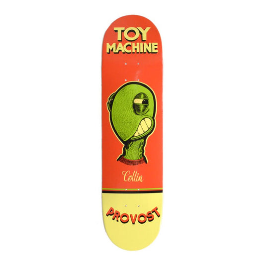 Toy Machine Skateboard Deck Pen N Ink Collin Provost 8"