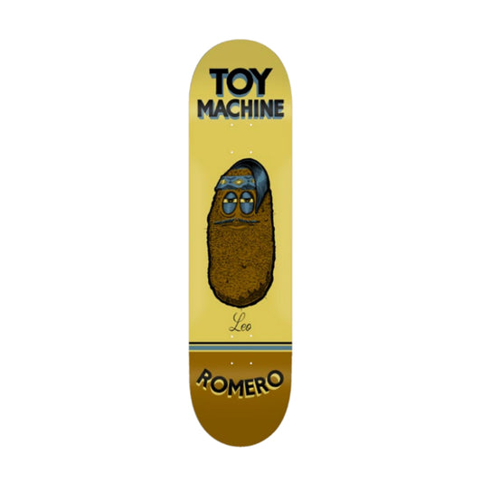 Toy Machine Skateboard Deck Pen N Ink Leo Romero 8.375"