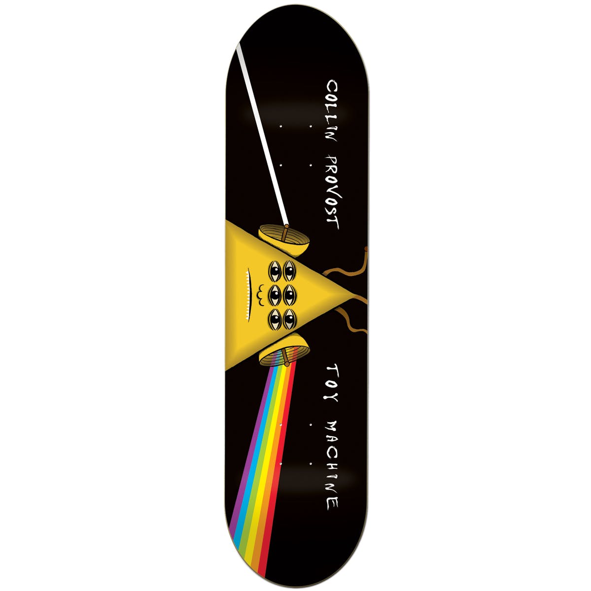 Toy Machine Skateboard Deck Provost Darkside 8 25