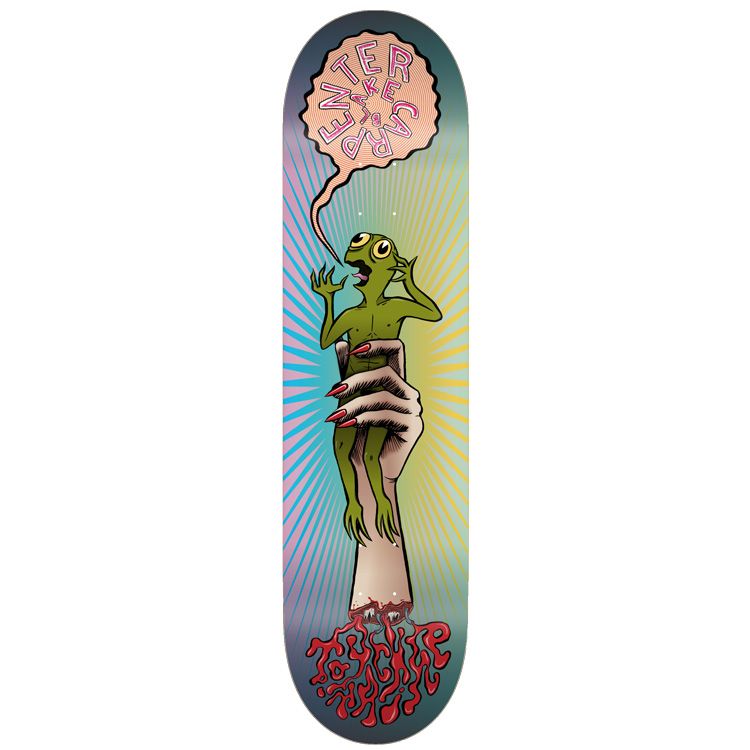Toy Machine Skateboard Deck Turtle In Hand Blake Carpenter 8 0
