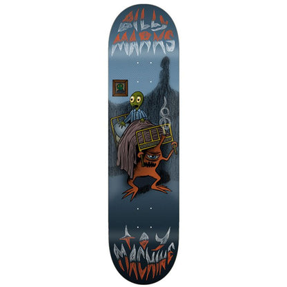 Toy Machine Skateboard Deck Under The Bed Billy Marks 8"