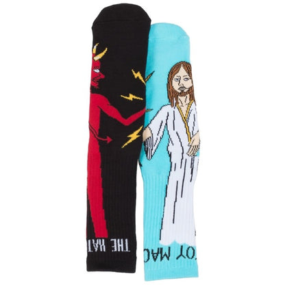 Toy Machine Socks Bury The Hatchet OSFM New Skateboard Sox