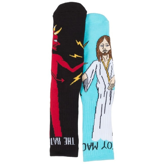 Toy Machine Socks Bury The Hatchet OSFM New Skateboard Sox