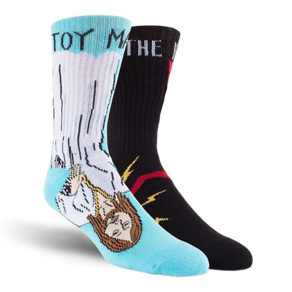 Toy Machine Socks Bury The Hatchet OSFM New Skateboard Sox