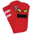 Toy Machine Socks Monster Face Red Osfm New Skateboard Sox