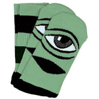 Toy Machine Socks Sect Eye Big Stripe Mint Osfm New Skateboard Sox