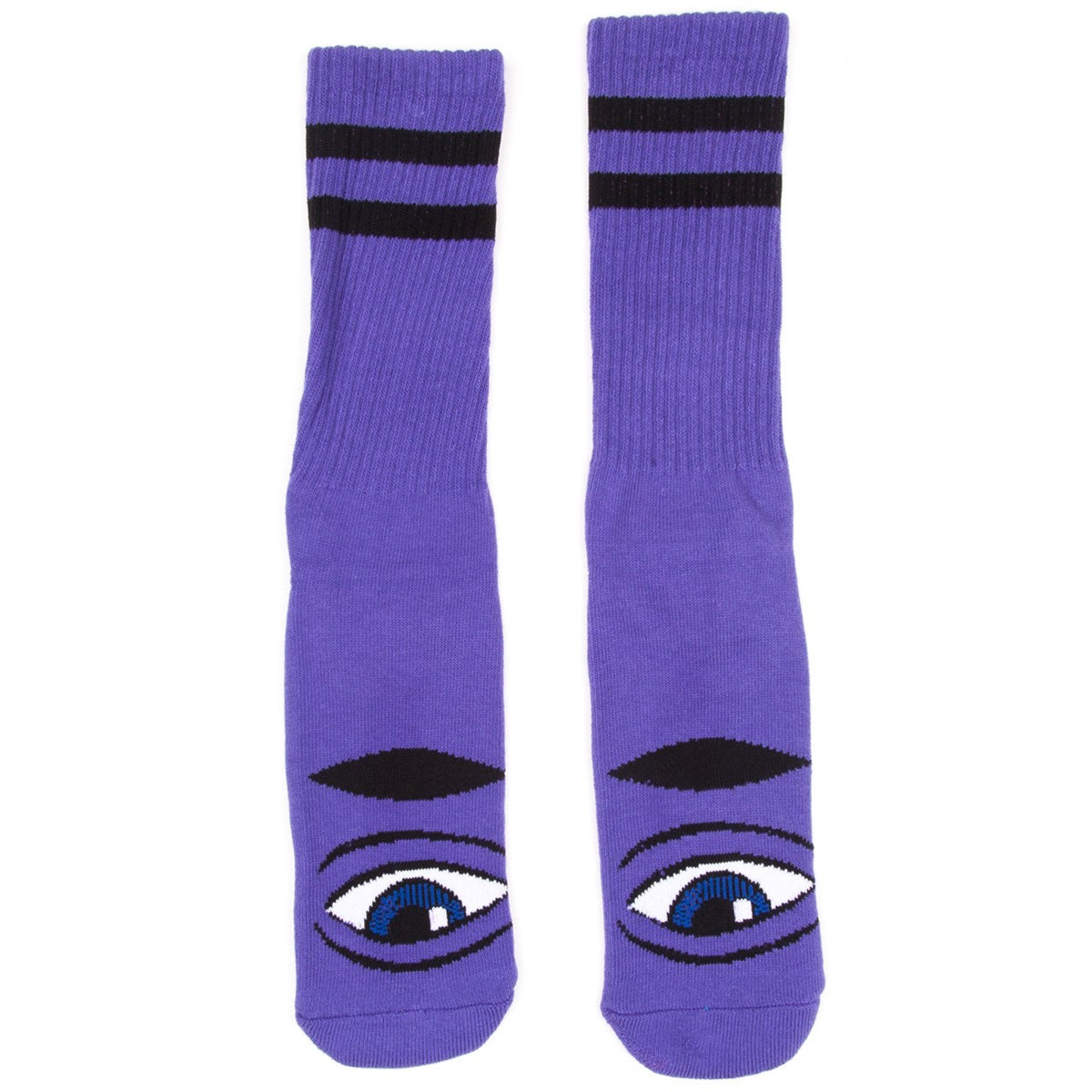 Toy Machine Socks Sect Eye Purple OSFM New Skateboard Sox