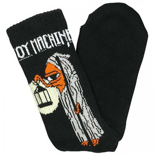 Toy Machine Socks Stairway Black Osfm New Skateboard Sox