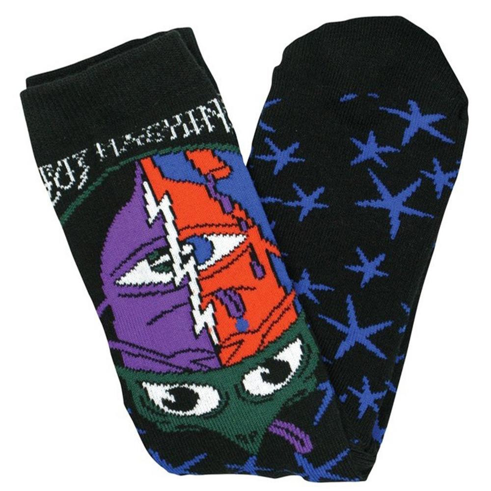 Toy Machine Socks Turtlehead Black OSFM New Skateboard Sox