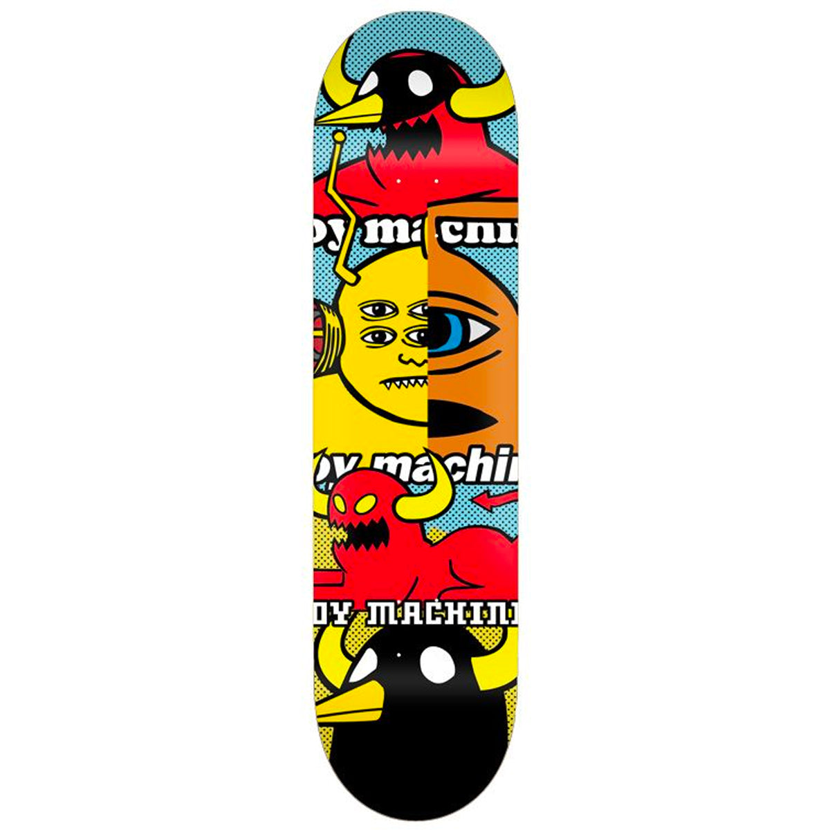 Toy Machine Skateboard Deck Chopped Up Ii 8 125