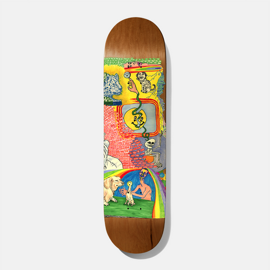 Baker Skateboard Deck Tyson Hot Dogs Lament 8.38" Art by Kevin Spanky Long