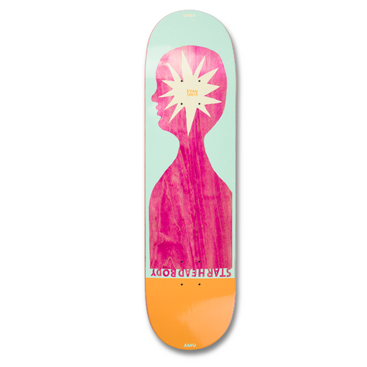 UMA Skateboard Deck Starhead Body Evan Smith 8.5"