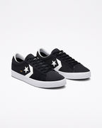 Cons Shoes Pro Leather Vulc Low Black White White Converse Skateboard Sneakers