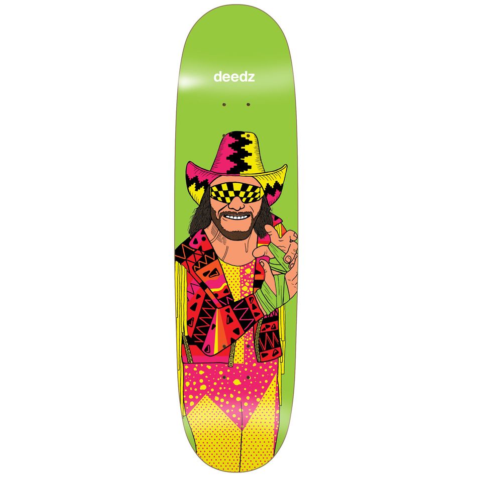 Enjoi Skateboard Deck Body Slam R7 Didrik Deedz Galasso 8 375 Wwe Randy Savage
