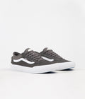 Vans Shoes Chima Pro 2 Pewter True White Usa Size Skateboard Sneakers