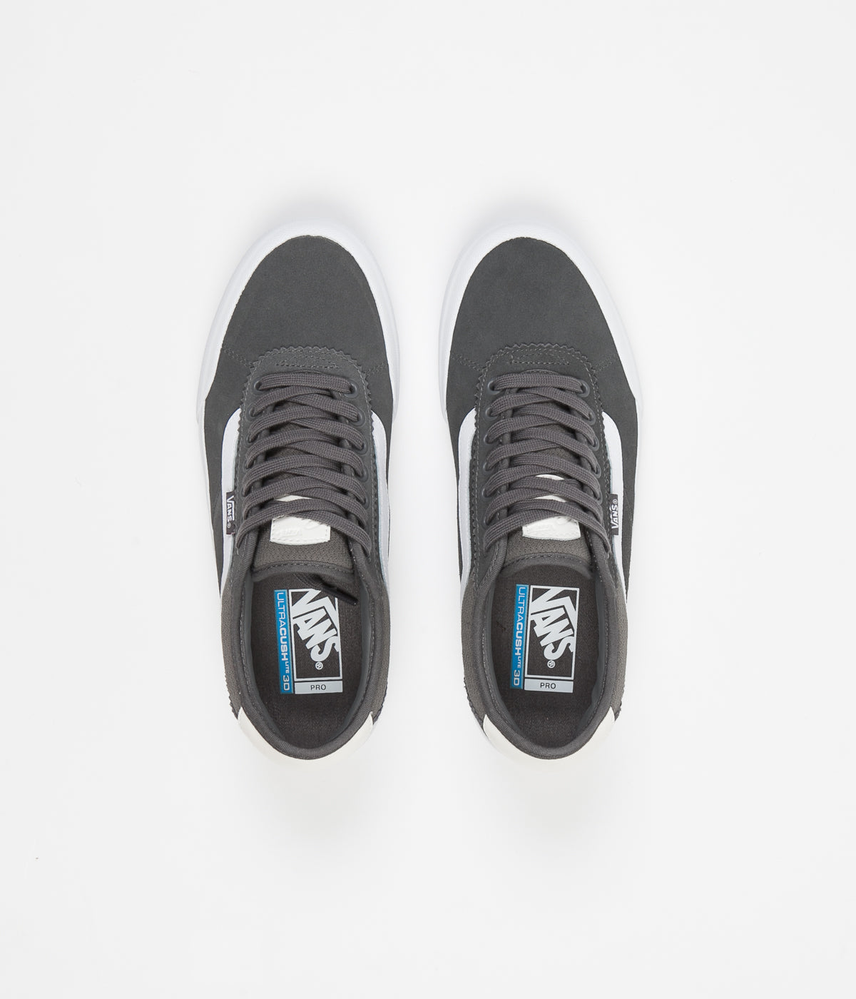 Vans shoes Chima Pro 2 Pewter True White USA SIZE Skateboard Sneakers