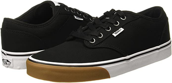 Vans Shoes Atwood Gum Bumper Black White Us Size Skateboard Sneakers