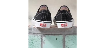 Vans Shoes Authentic SKATE Black White USA SIZE Classic Skateboard Sneakers