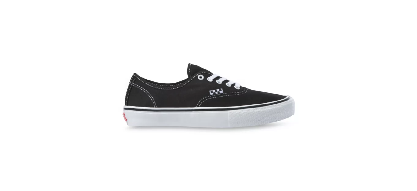 Vans Shoes Authentic SKATE Black White USA SIZE Classic Skateboard Sneakers