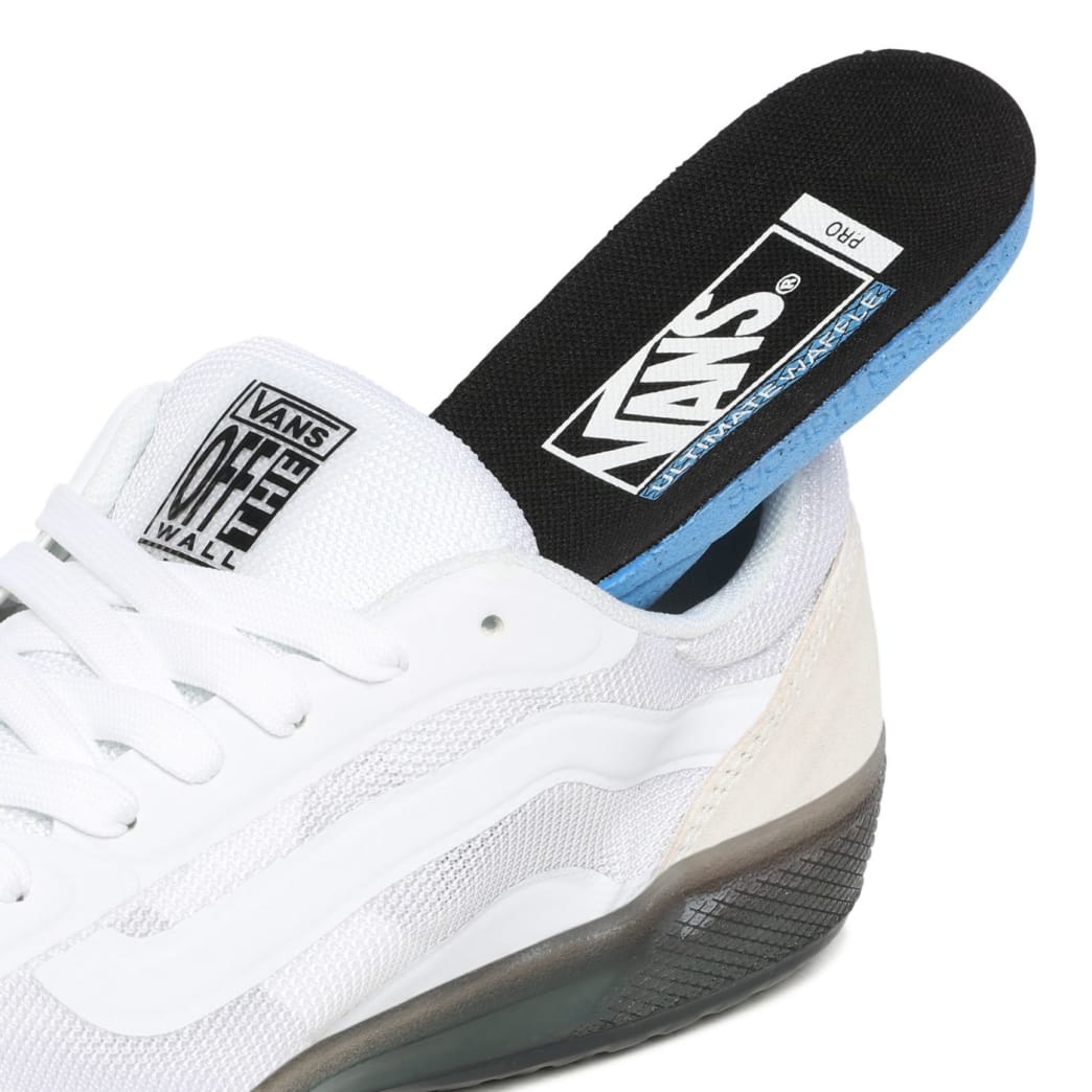 Vans Shoes AVE PRO White Smoke USA SIZE Skateboard Sneakers