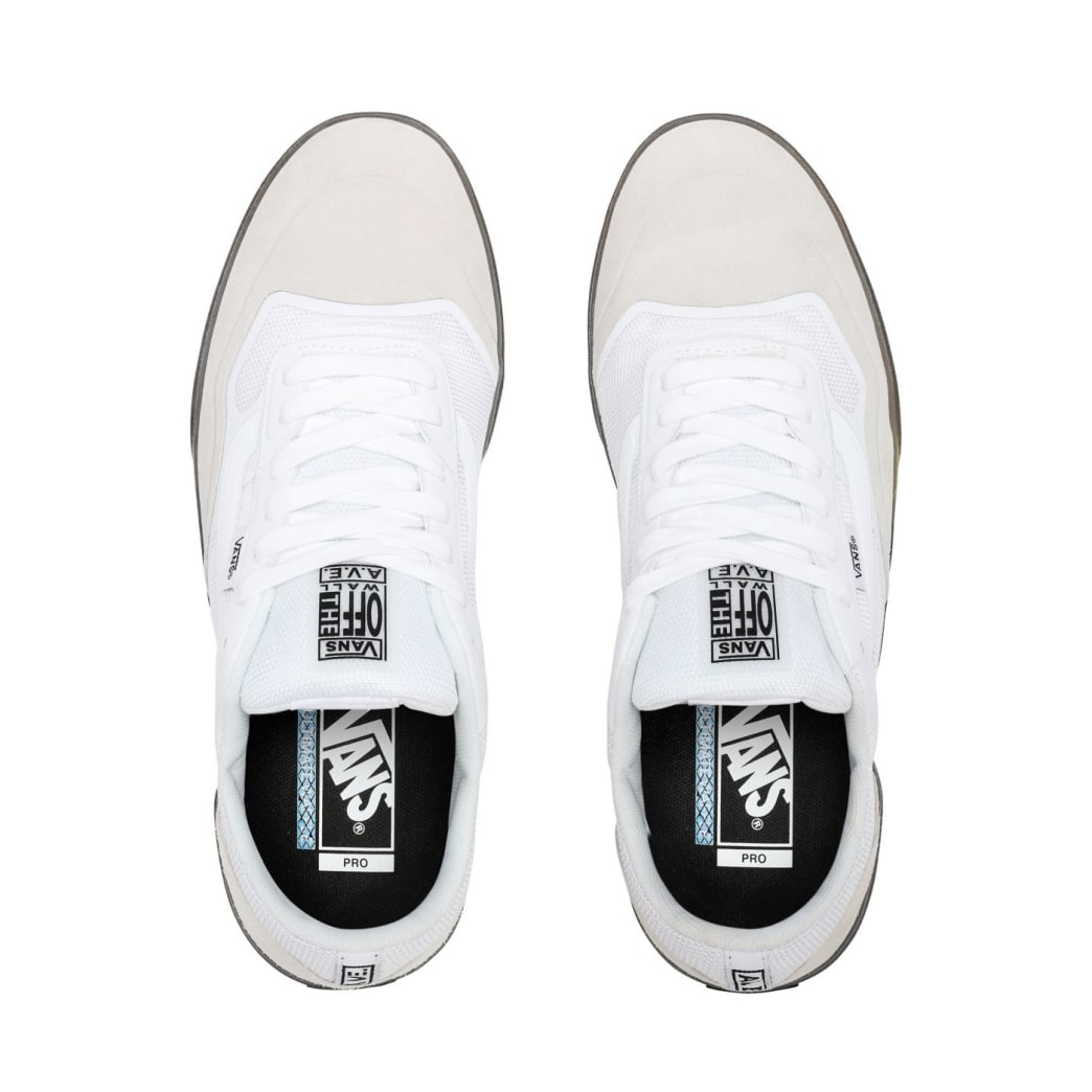 Vans Shoes AVE PRO White Smoke USA SIZE Skateboard Sneakers