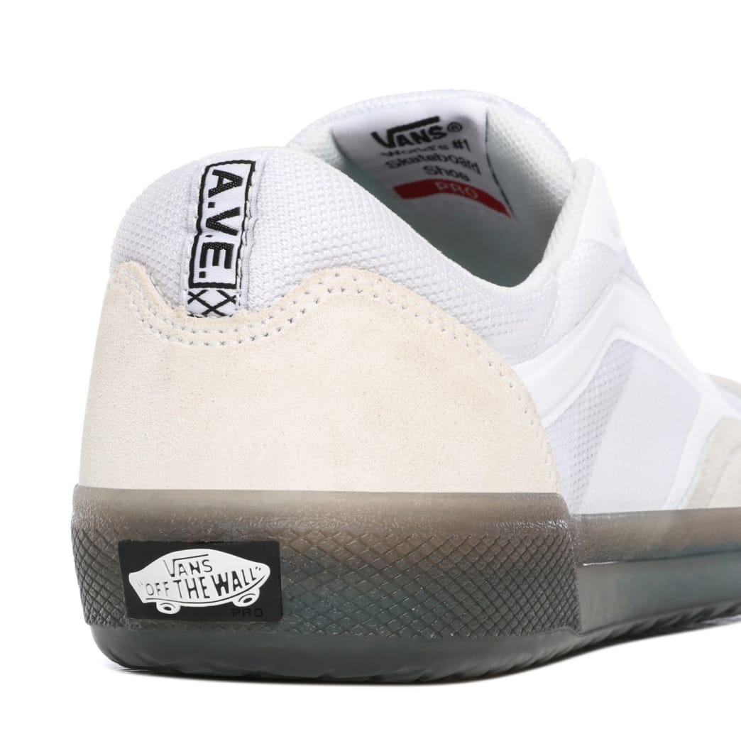 Vans Shoes AVE PRO White Smoke USA SIZE Skateboard Sneakers
