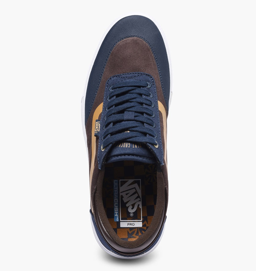 Vans Shoes Crockett Pro Independent Dress Blues/Indy US SIZE Skateboard Sneakers