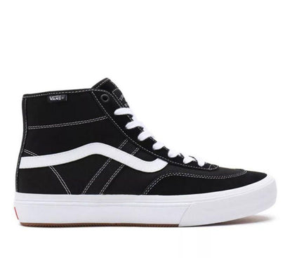 Vans Shoes Crockett High Black White US SIZE Skateboard Sneakers