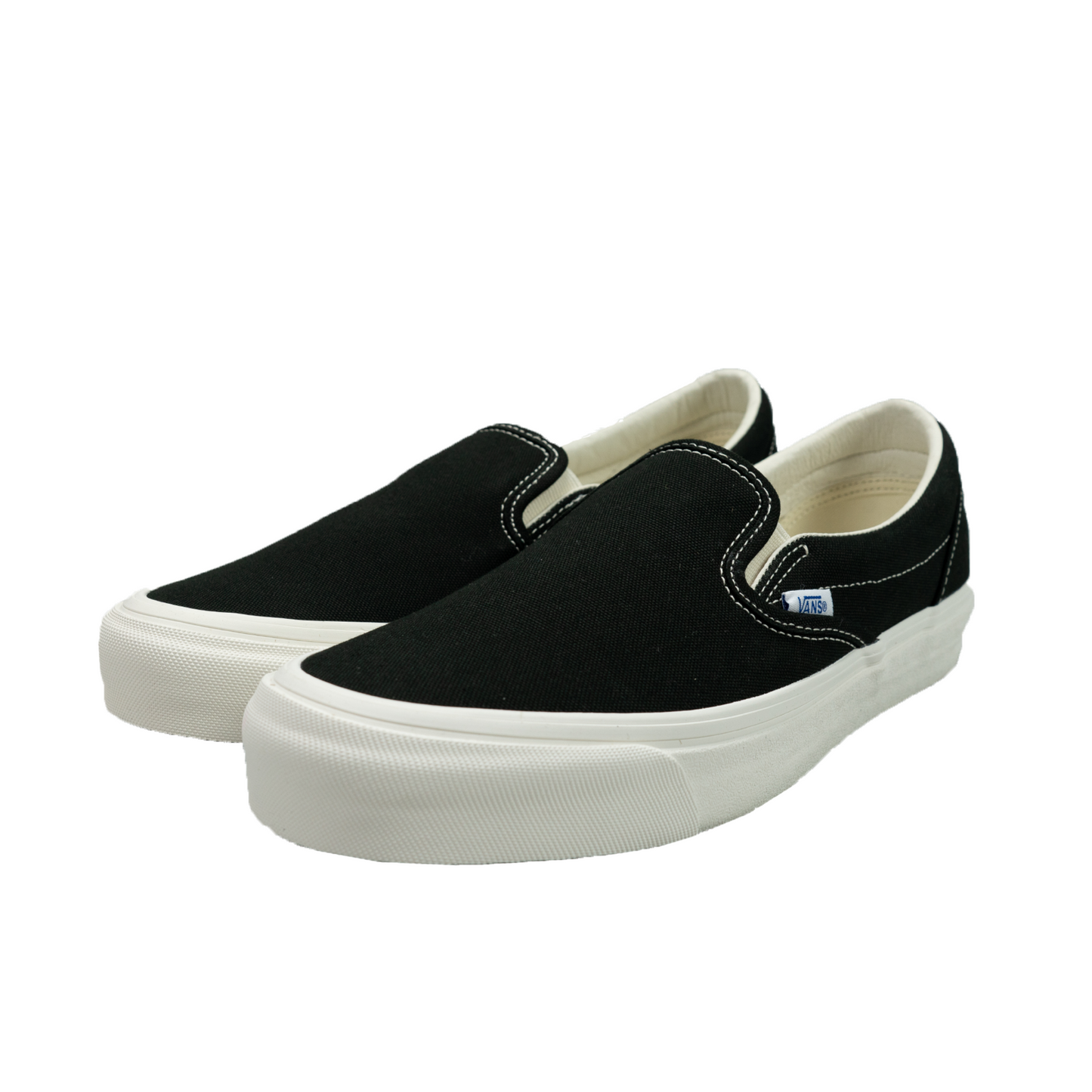 Vans Shoes OG Classic Slip-On Black Canvas Slip On Skateboard Sneakers