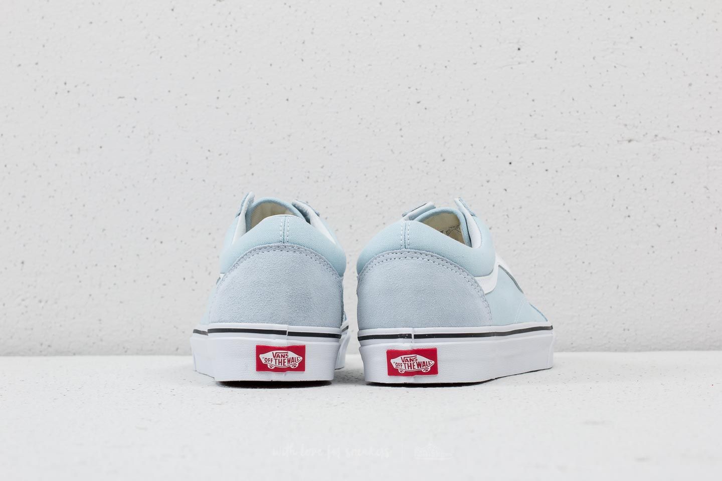 Vans Shoes Old Skool Baby Blue True White US SIZE Skateboard Sneakers