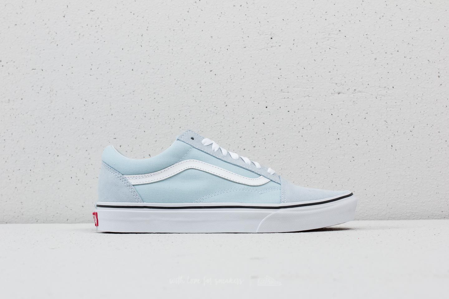 Vans Shoes Old Skool Baby Blue True White US SIZE Skateboard Sneakers