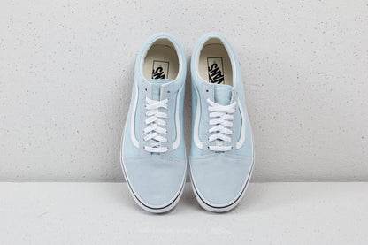 Vans Shoes Old Skool Baby Blue True White US SIZE Skateboard Sneakers