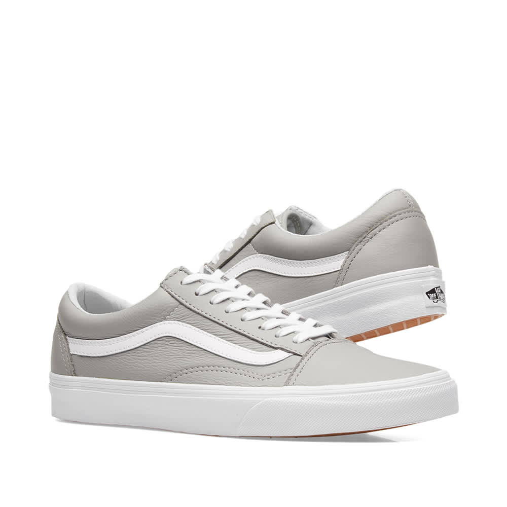 Vans Shoes Old Skool Leather Oxford Drizzle US SIZE Mens Skateboard Sneakers