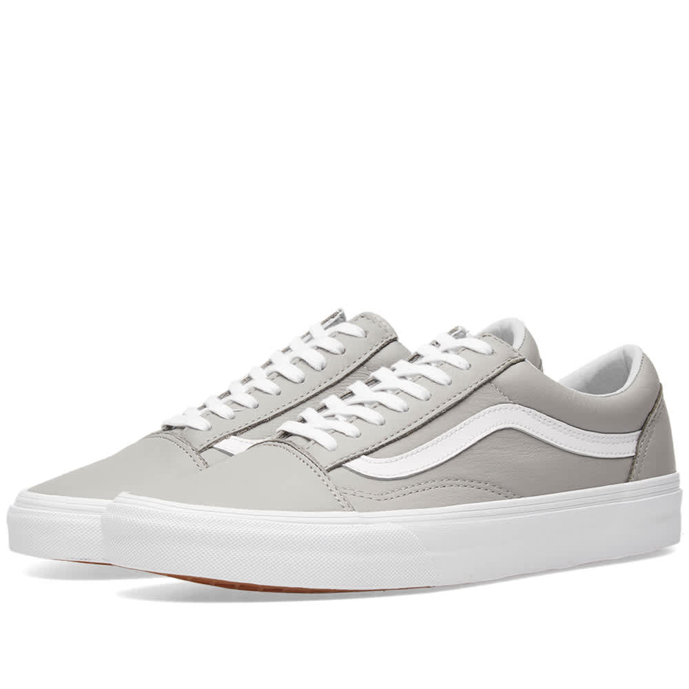 Vans Shoes Old Skool Leather Oxford Drizzle US SIZE Mens Skateboard Sneakers