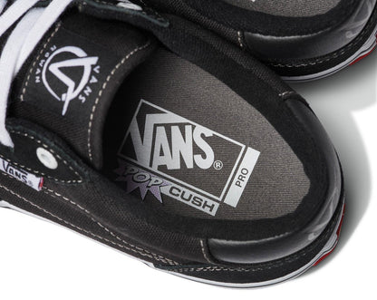 Vans Shoes Rowan Black White Pro USA SIZE Skateboard Sneakers