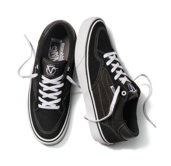 Vans Shoes Rowan Black White Pro USA SIZE Skateboard Sneakers