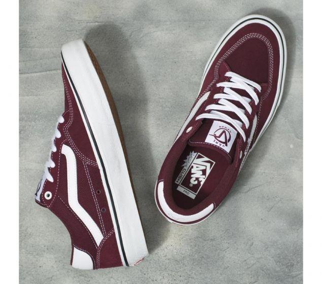 Vans Shoes Rowan Pro Port White USA SIZE Skateboard Sneakers