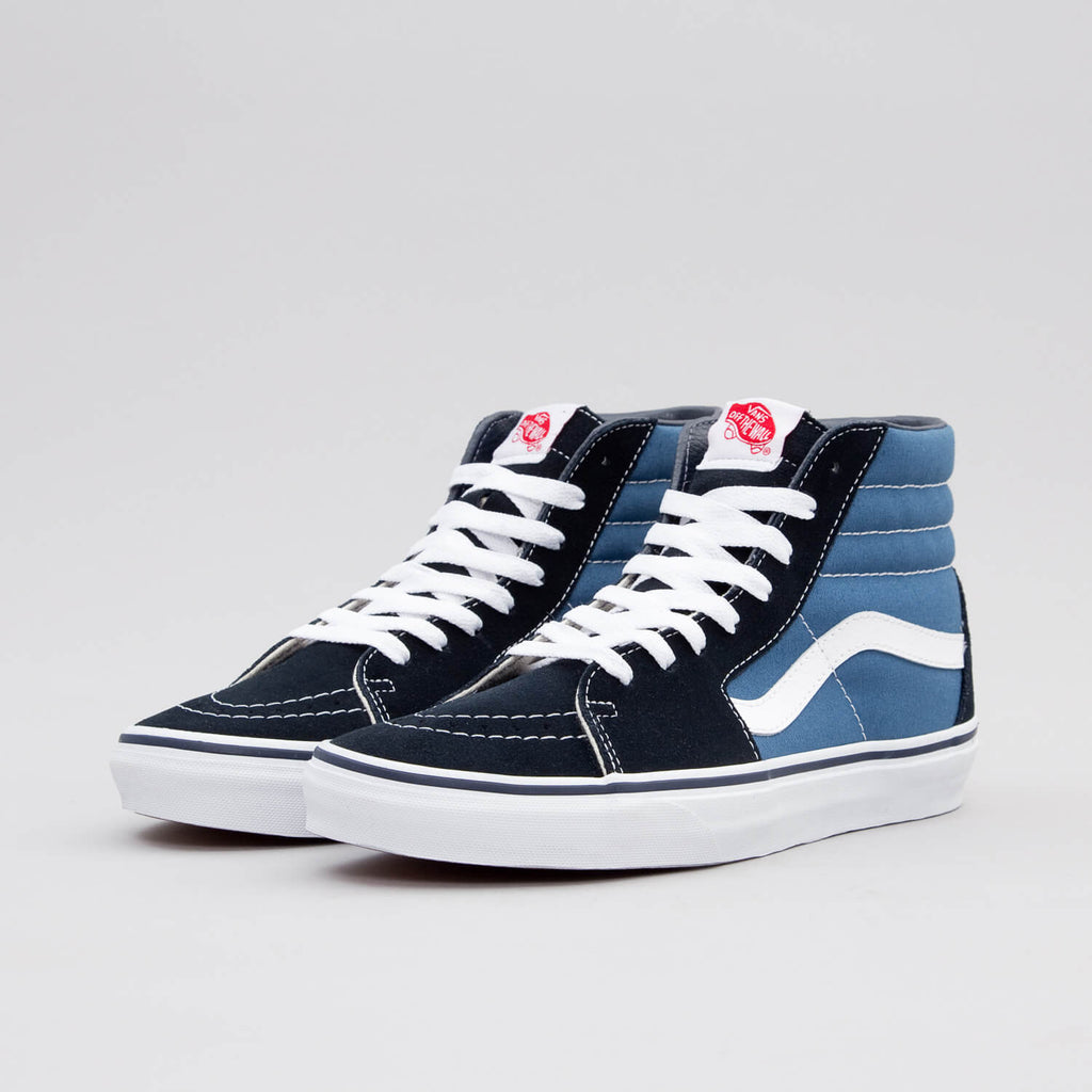 Vans Shoes Sk8 Hi Navy Usa Size Classic Sk8 Hi Skateboard Sneakers