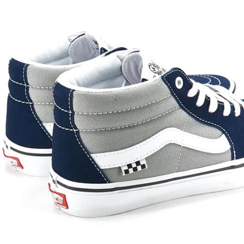Vans Shoes SKATE GROSSO MID Dress Blues Drizzle US SIZE Skateboard Sneakers
