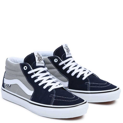 Vans Shoes SKATE GROSSO MID Dress Blues Drizzle US SIZE Skateboard Sneakers