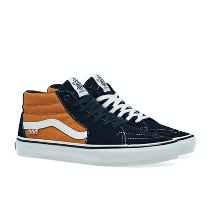 Vans Shoes SKATE GROSSO MID Navy Orange US SIZE Skateboard Sneakers